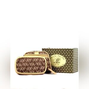 Avon Signature Collection Women's Cosmetic Bag & Travel Jewelry Pouch